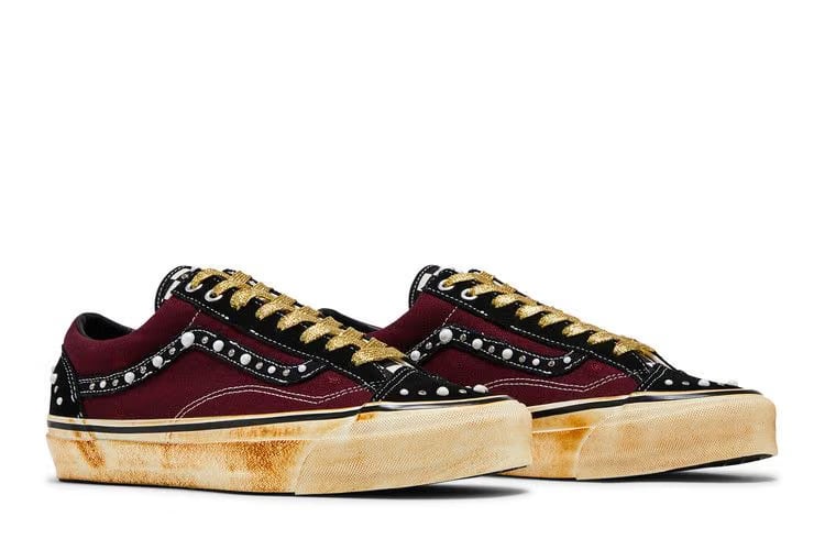 SATOSHI NAKAMOTO x Vans Old Skool Reissue 36 Pearlized Port Royale ComplexCon Exclusive