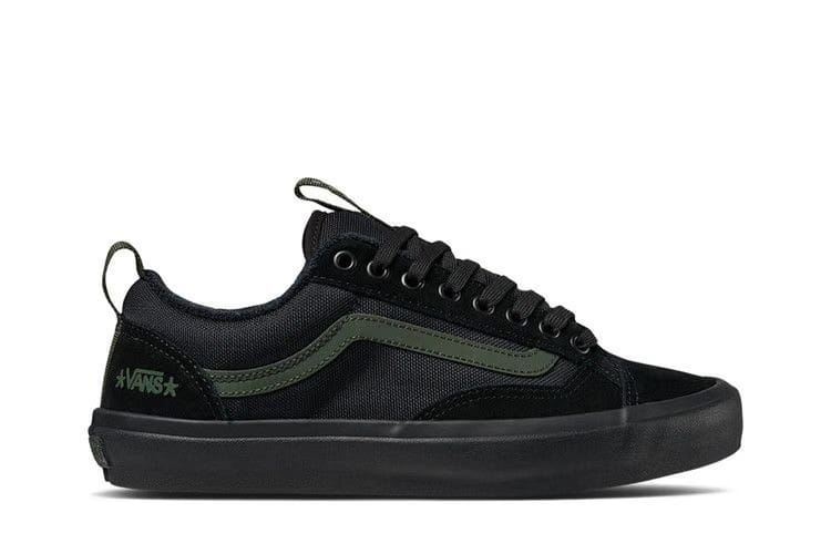 Atiba Jefferson x Vans Old Skool 36+ Black Dark Green