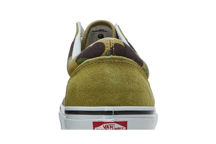 Vans BAPE x Old Skool 36 DX Green Camo