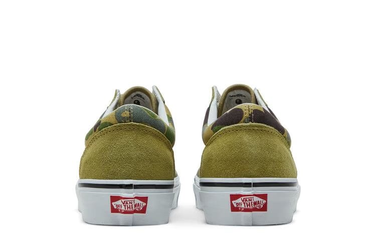 Vans BAPE x Old Skool 36 DX Green Camo