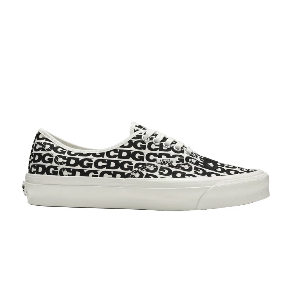 Vans Comme des Garçons x OG Authentic LX CDG Print - Blanc De Blanc 2018