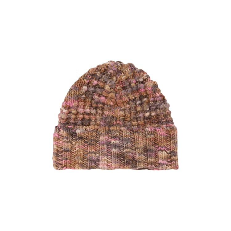Acne Studios Space Dye Stitch Beanie Pink