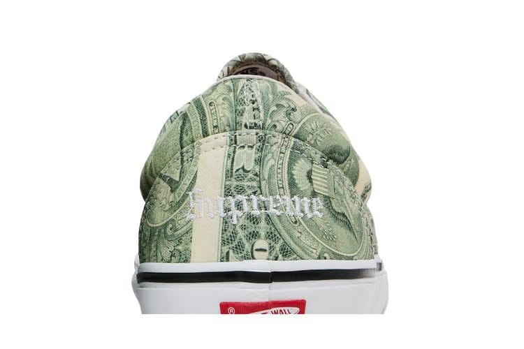 Supreme x Vans Skate Era Dollar Bill