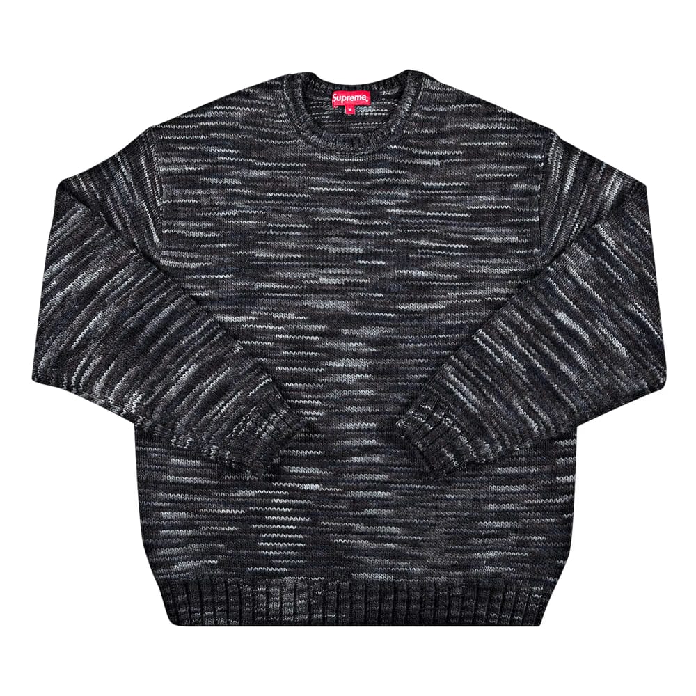 Supreme Static Sweater Black