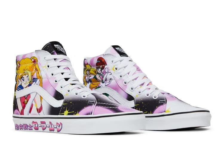 Sailor Moon x Vans Sk8-Hi Pretty Guardian - Black Pink
