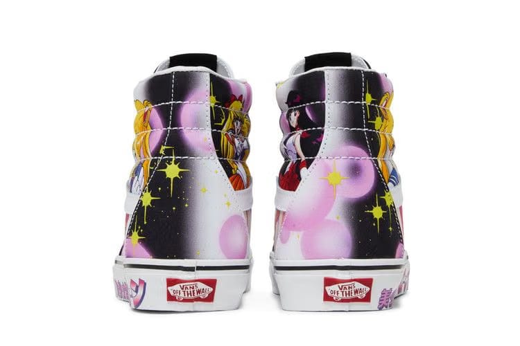 Sailor Moon x Vans Sk8-Hi Pretty Guardian - Black Pink