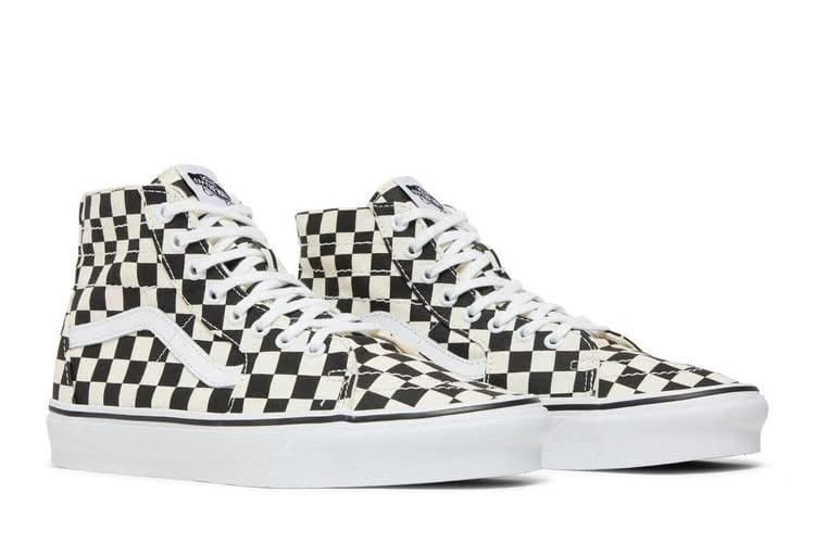 Vans Sk8-Hi Tapered Checkerboard - Black