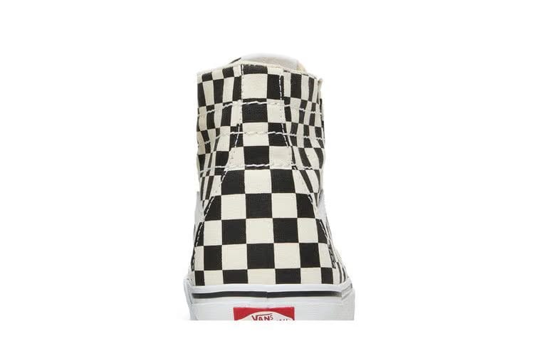 Vans Sk8-Hi Tapered Checkerboard - Black