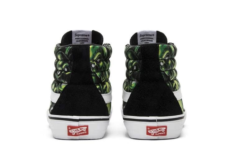 Vans Supreme x Sk8-Hi Glow-In-The-Dark Skull Pile