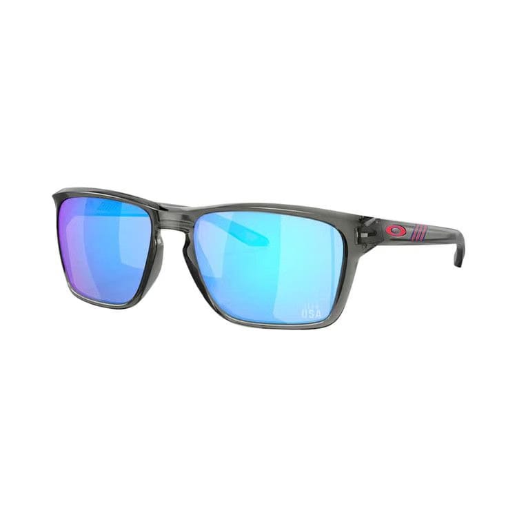 Oakley Sylas XL Team USA Sunglasses Grey Smoke/Prizm Sapphire