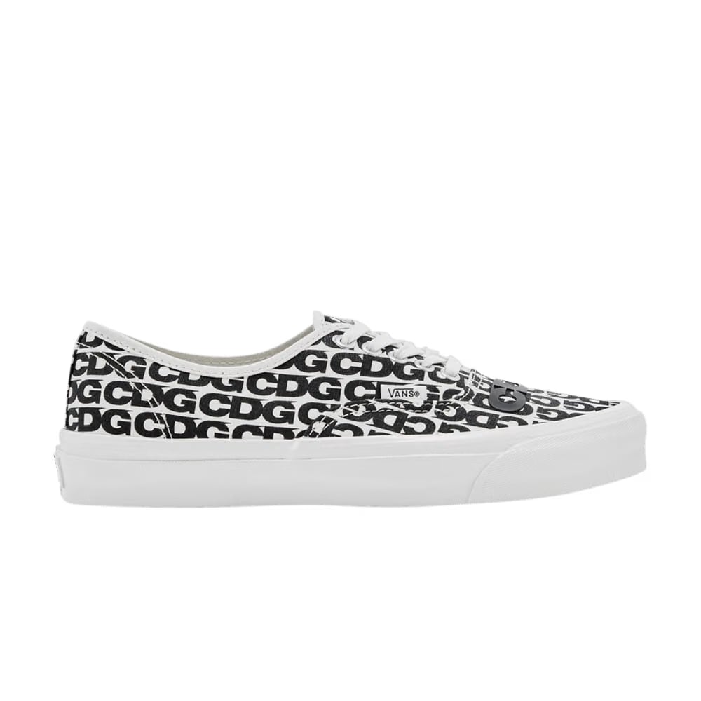Comme des Garçons x Vans Authentic CDG Print - Black White 2025