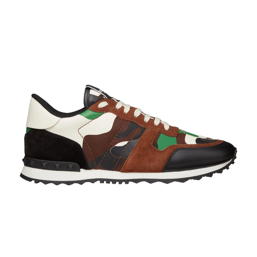 Valentino Rockrunner Brown Green Camo