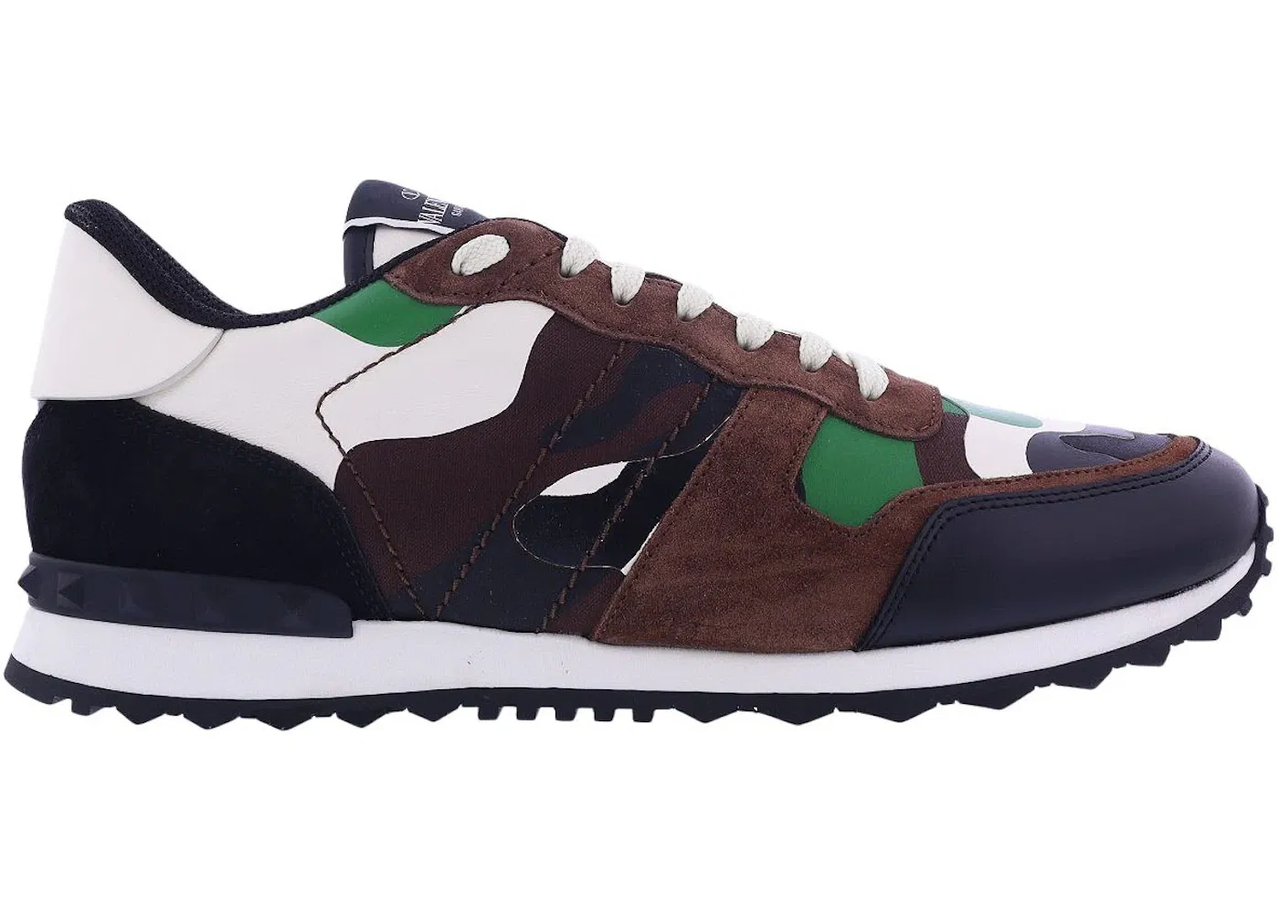 Valentino Rockrunner Brown Green Camo