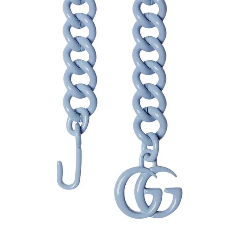Gucci GG Marmont Belt Bag Pale Blue