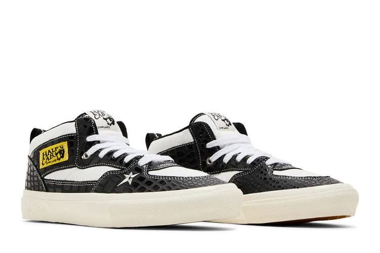 Carpet Company x Vans Skate Half Cab Black Dragon Leather