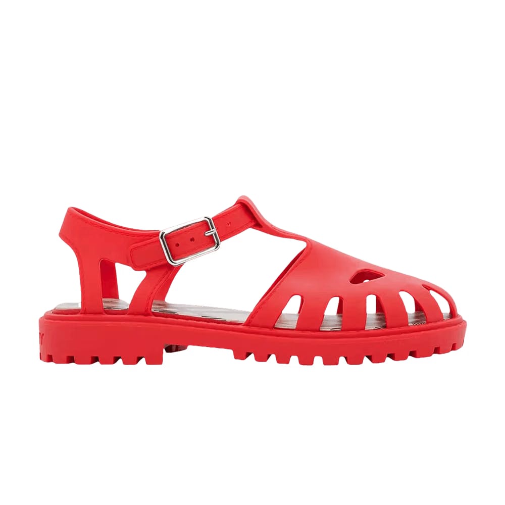 Burberry Jenna Sandal Kids Bright Red