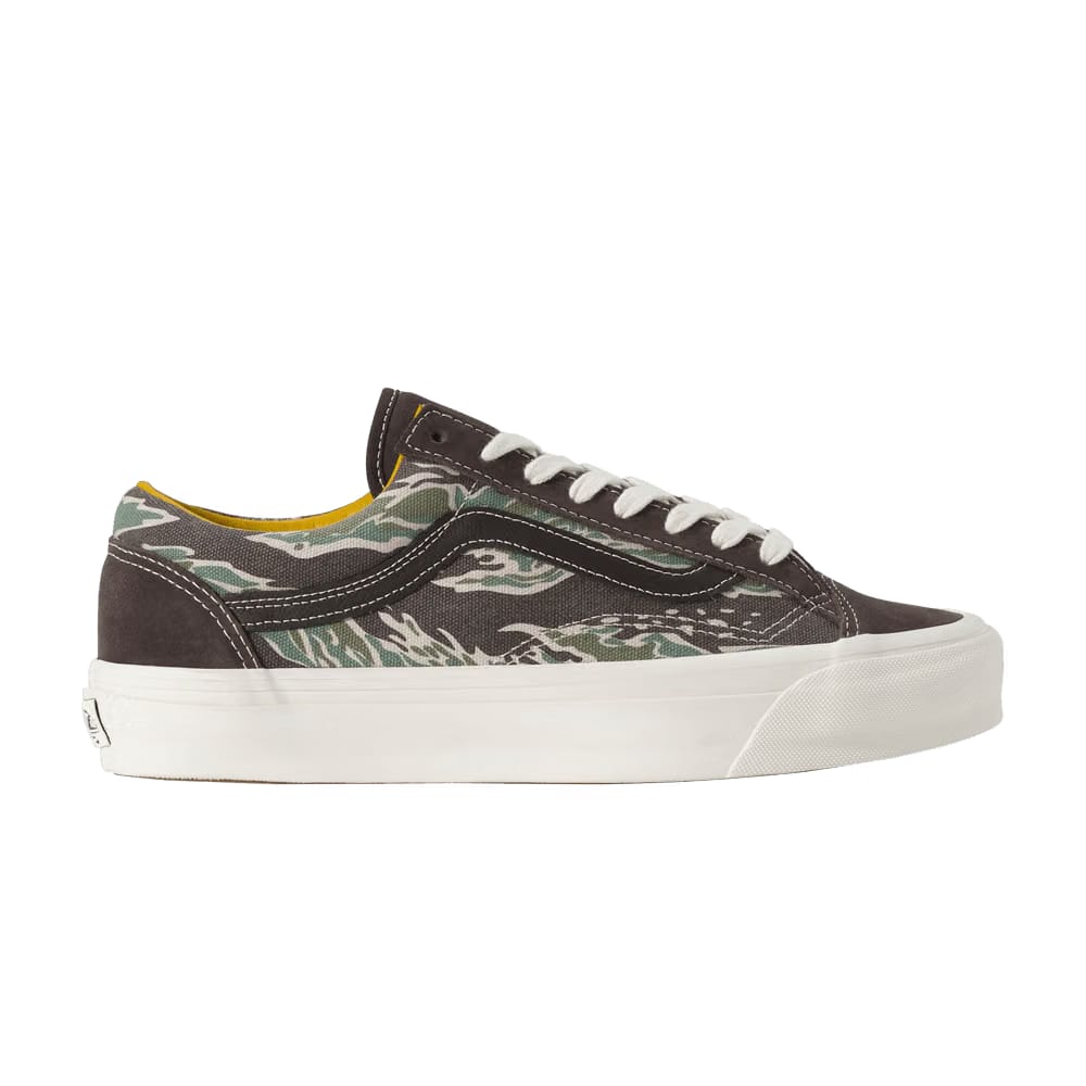 Vans Old Skool 36 LX Gemstone Tiger Stripe - After Dark Brown