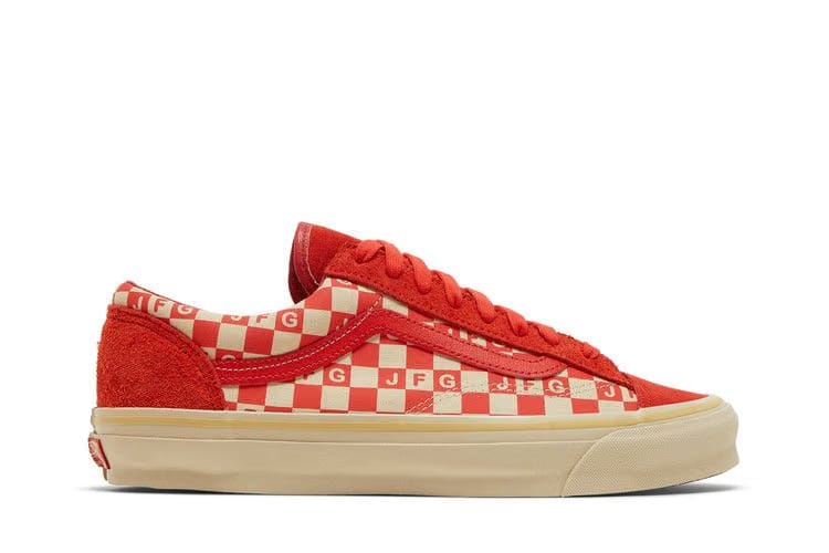 Joe Freshgoods x Vans OG Style 36 LX Honeymoon Stage - Red