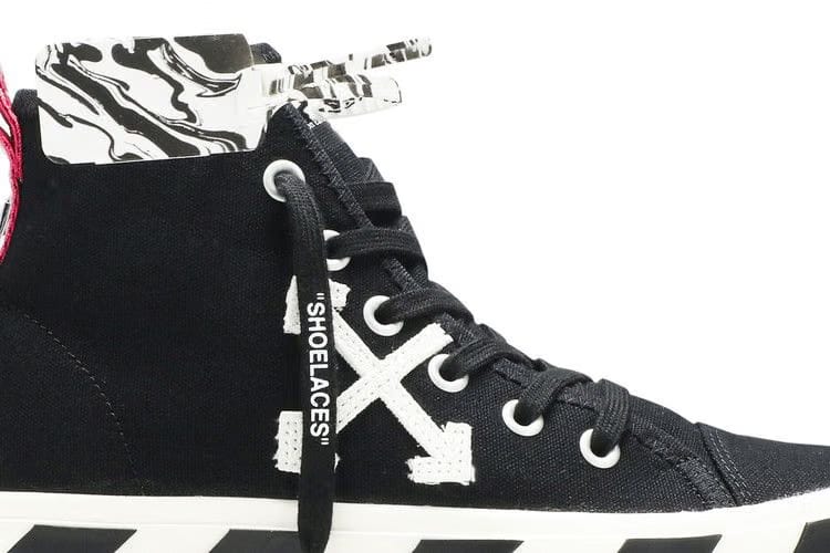 Off-White Vulc Sneaker Mid Black White