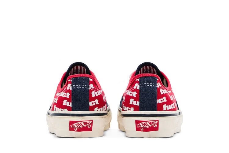 FUCT x Slam Jam x Vans Authentic Reissue 44 LX Red Marshmallow