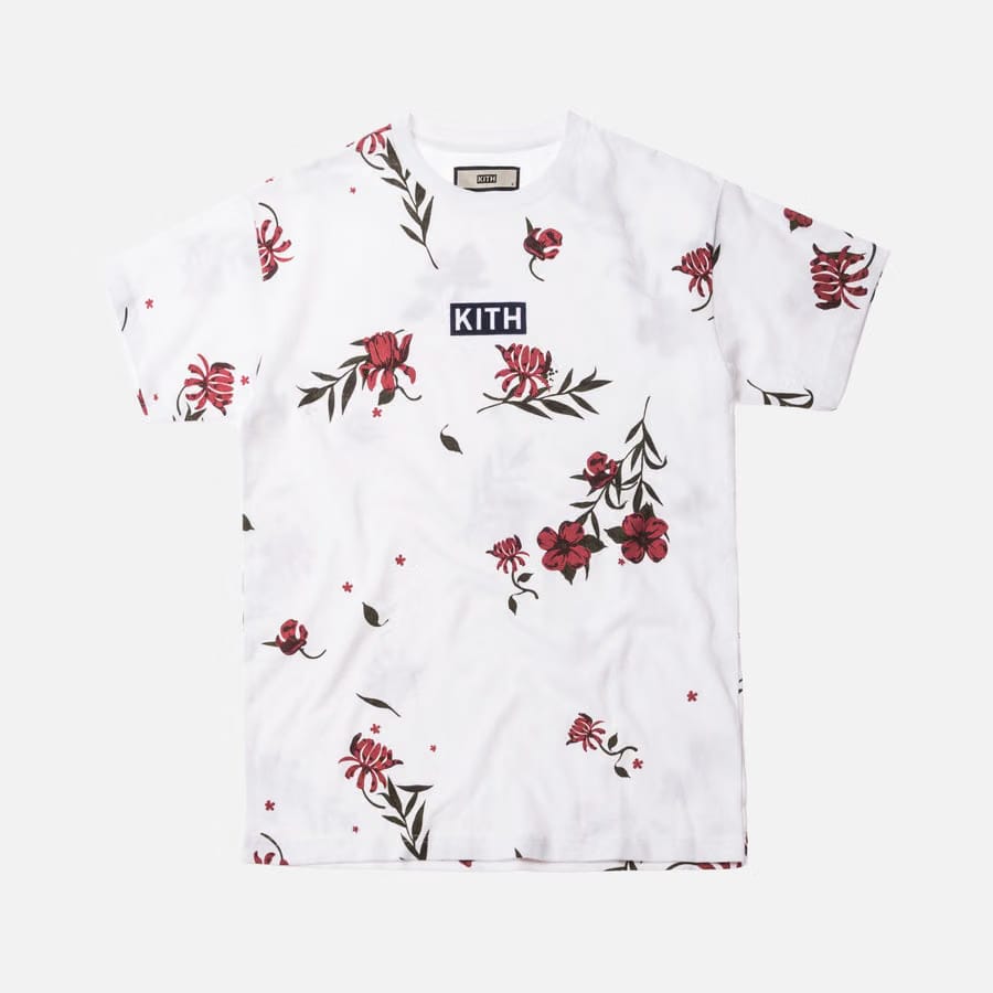 Kith Summer Floral T-Shirt White