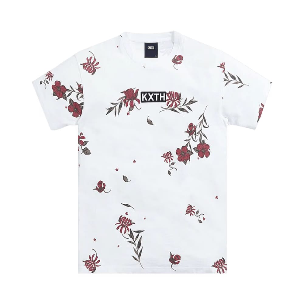 Kith Summer Floral T-Shirt White