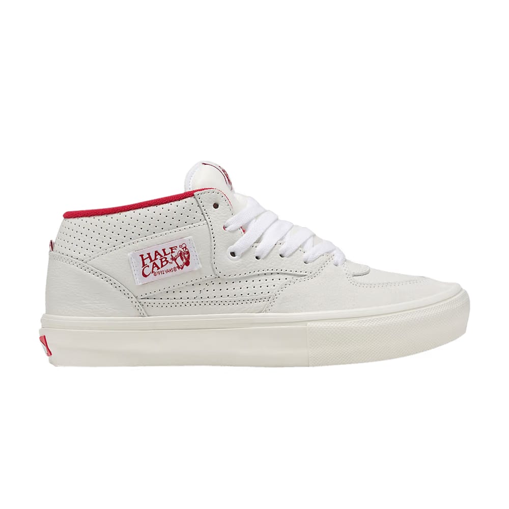 Vans Skate Half Cab White Red