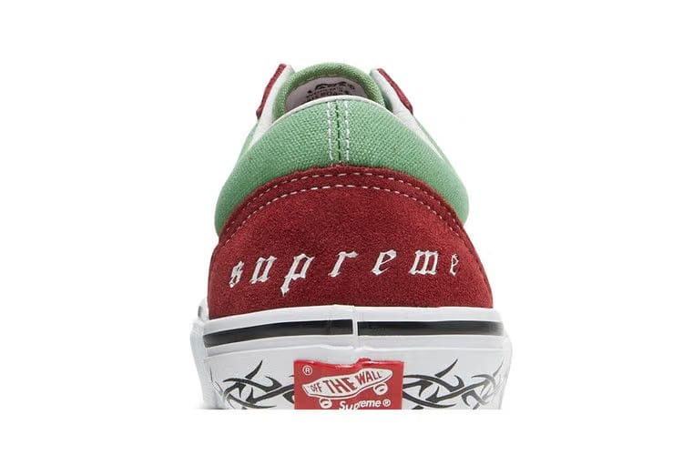 Supreme x Vans Old Skool Barbed Wire - Green
