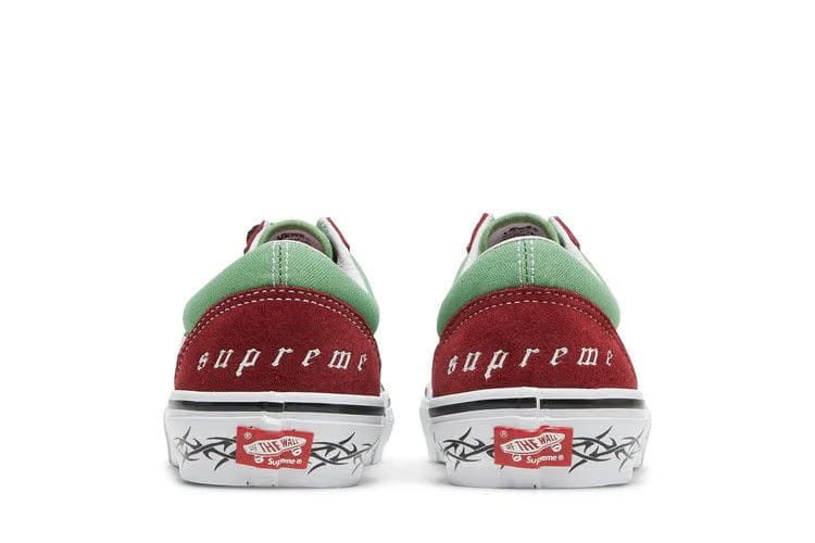 Supreme x Vans Old Skool Barbed Wire - Green