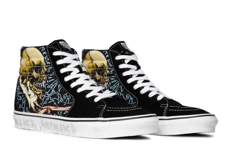 Metallica x Vans Sk8-Hi Pushead
