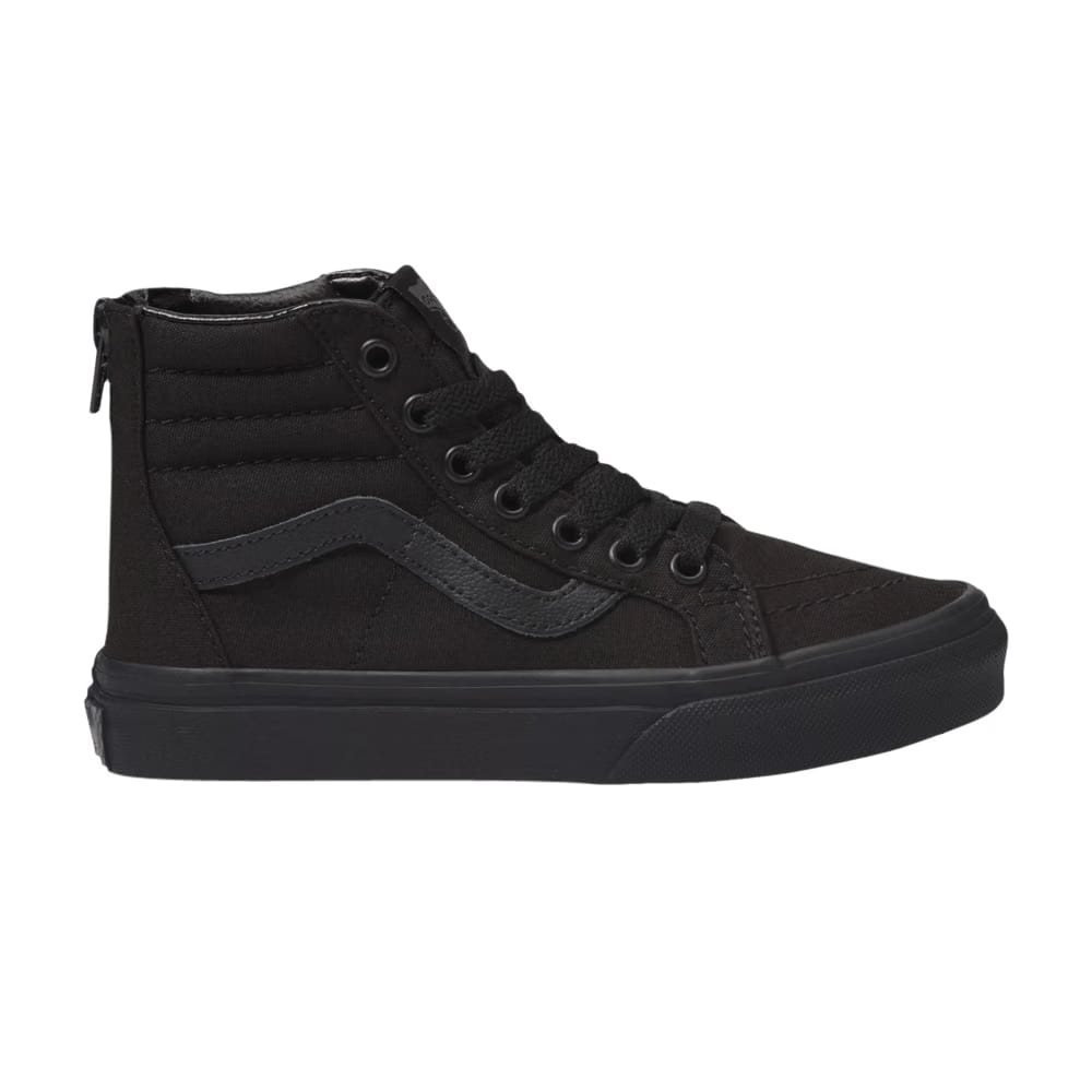 Vans Sk8-Hi Zip Kids Pop Check - Black