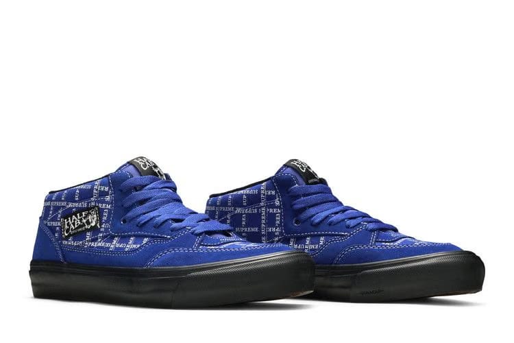 Supreme x Vans Half Cab Pro '92 Logo Pattern - Royal Blue