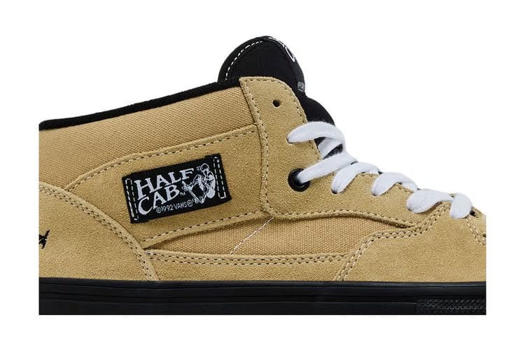 Elihah Berle x Vans Skate Half Cab Light Khaki Black