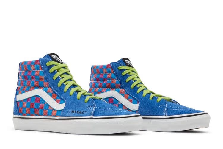 Vans Awake NY x Sk8-Hi Pink Checkerboard