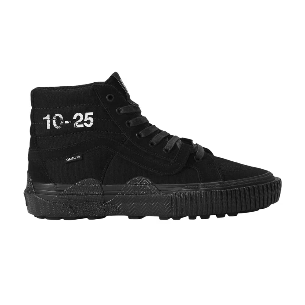 OAMC x WTAPS x Vans Sk8 Hi GL Lug Black