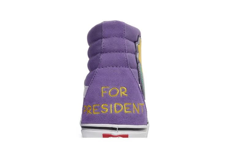 The Simpsons x Vans Sk8-Hi Lisa 4 Prez