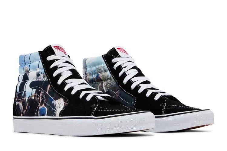 MOCA x Frances Stark x Vans Sk8-Hi Poets on the Pyre III, 2015