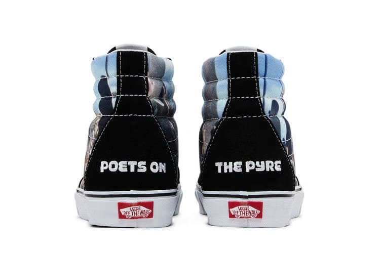 MOCA x Frances Stark x Vans Sk8-Hi Poets on the Pyre III, 2015