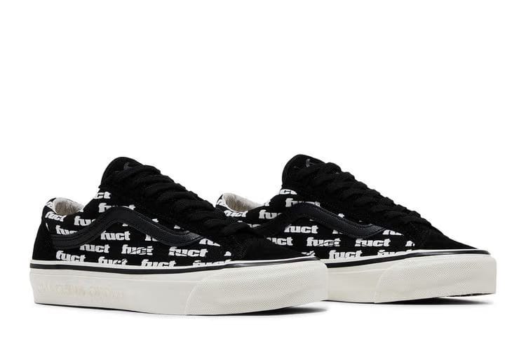FUCT x Slam Jam x Vans Old Skool Reissue 36 LX Black Marshmallow