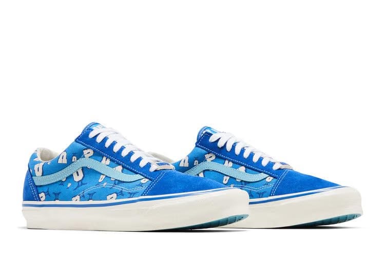 Undefeated x Vans OG Old Skool LX U-Man - Blue Lolite
