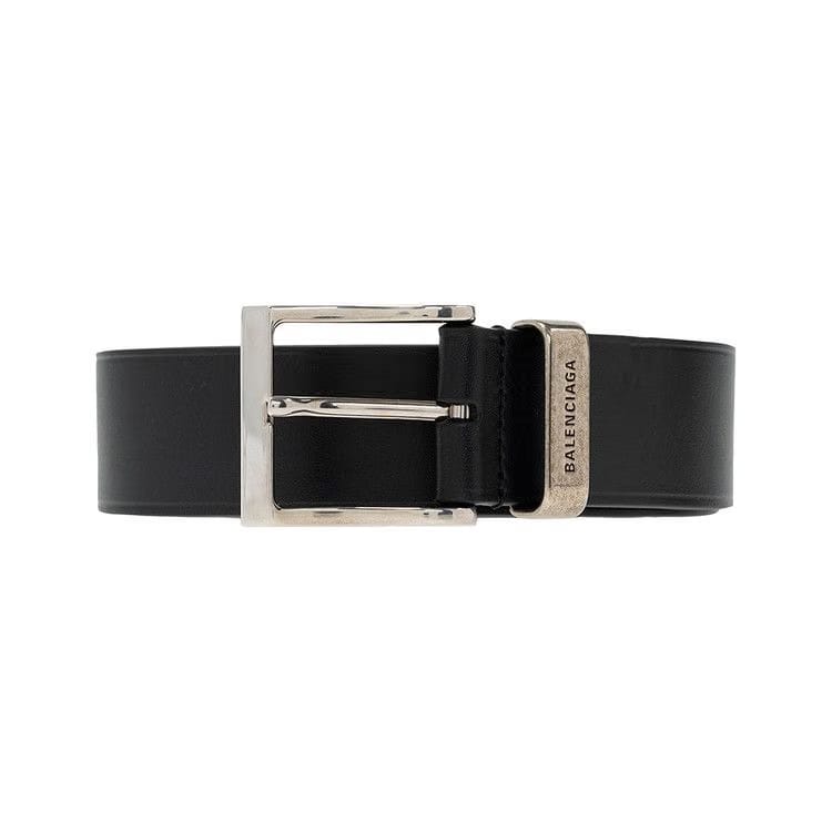 Balenciaga Rectangle Large Belt Black