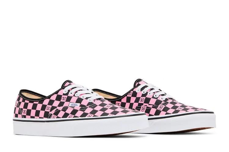 Valentino Garavani x Vans Authentic Checkerboard Pink