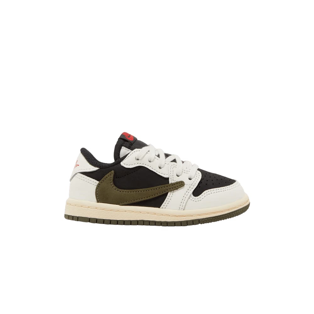Jordan 1 Retro Low OG SP Travis Scott Olive (TODDLER)