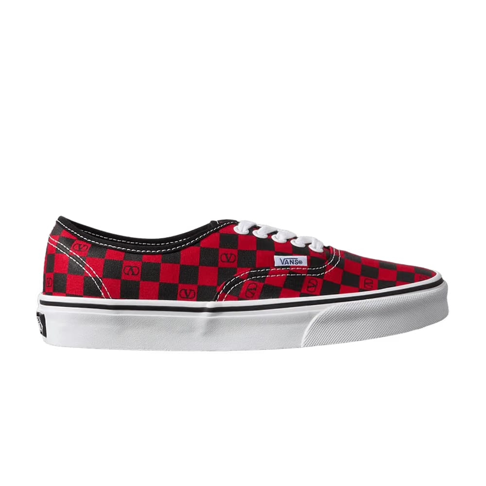 Valentino Garavani x Vans Authentic Checkerboard Red
