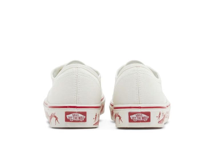 Vans Penn x ComfyCush Authentic Blanc De Blanc Red