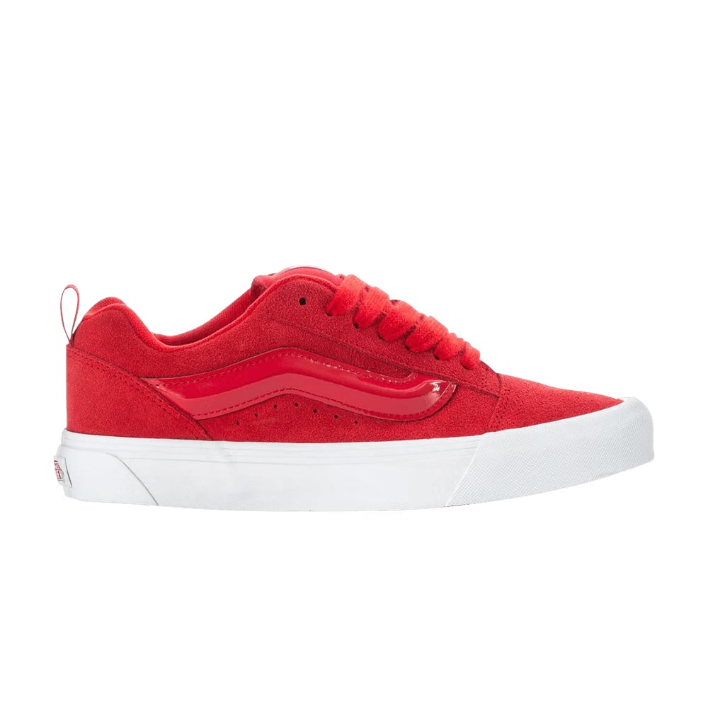 Vans Knu-Skool Suede Patent - Racing Red