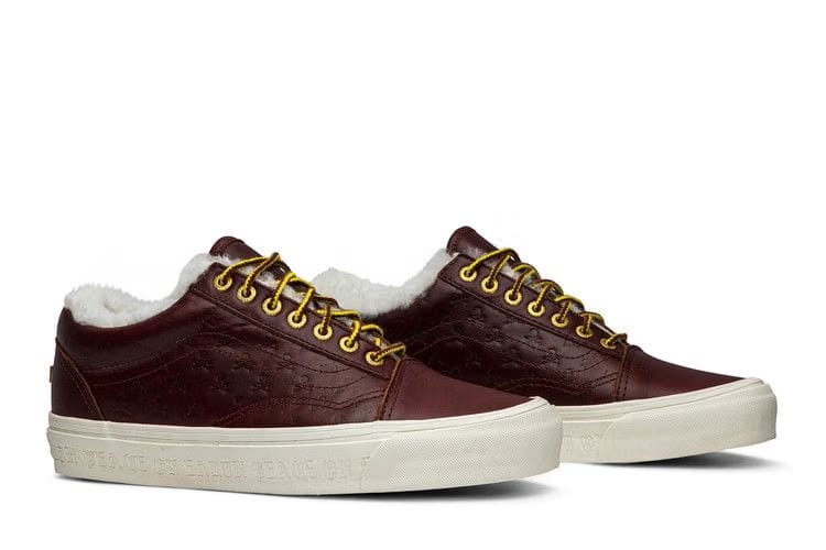Kith x Mastermind World x Vans OG Old Skool LX Brown