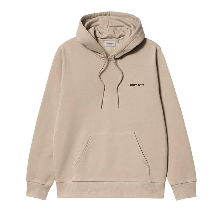 Carhartt WIP Hooded Script Embroidery Sweatshirt Wall