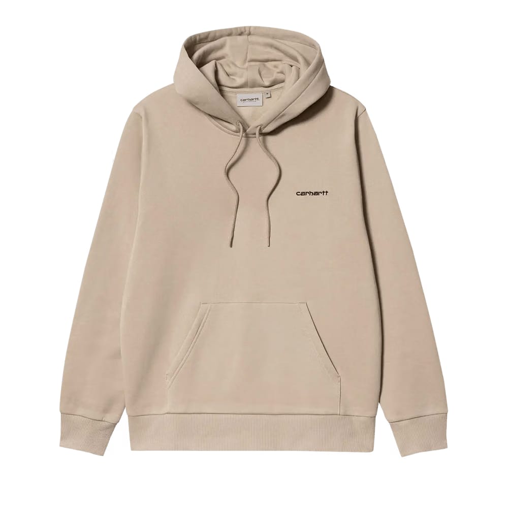 Carhartt WIP Hooded Script Embroidery Sweatshirt Wall