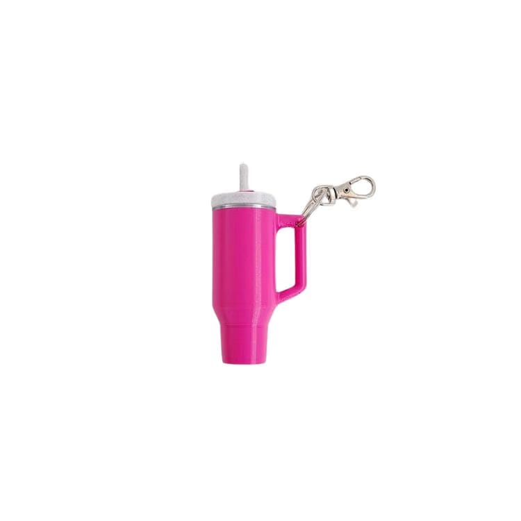 Mini 3D Stanley Keychain (Pink)